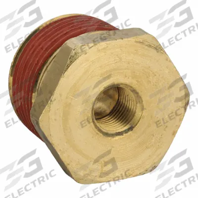 PARKER Metal Pipe Straight: Straight, 1/8 in x 3/4 in - Threaded High-Pressure Pipe Fittings with Sealant