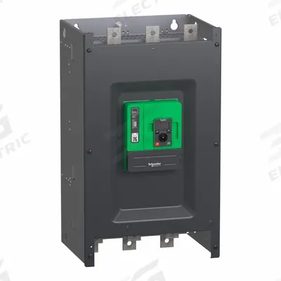 SCHNEIDER Soft Start: 208-690V AC, 100 mA Output Current, With Bypass, IP00, 60/50 Hz - Schneider Altistart ATS 48