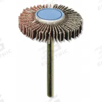 DREMEL Flap Wheel: Flapwheel Sanding Bit, Emery, 120 Grit, Std Screw, Fiberglass/Wood, Flap Wheel (MPN 505). Key specifications — attr1097290: Standard Screw; attr1097294: Emery; attr1097295: Wood; attr1097302: DREMEL.