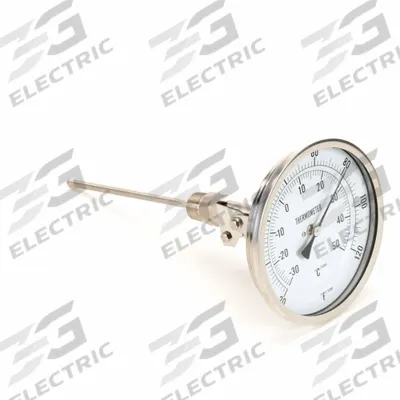 APPROVED VENDOR Dial Thermometer: -20°F to 120°F /-30°C to 50°C, ±1% Accuracy - Adjustable-Angle Thread-Mount Dial Thermometers
