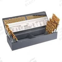 CHICAGO-LATROBE Jobber Length Drill Bit Set: 115 Pc, 1/16" to 1/2" by 64ths, #60 to #1, A to Z (MPN 41804). Key specifications — attr1236168: Metal Index; attr1236199: NAS 907 Type B.