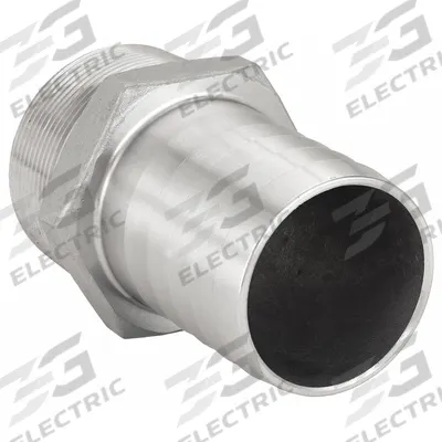 APPROVED VENDOR Barbed Hose Fitting: For 1 1/4 in Hose I.D., Hose Barb x NPT, Male x Male - 316 Stainless Steel Multipurpose (Air, Water, Chemical) Rigid Barbed Hose Fittings
