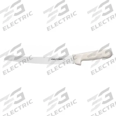 DEXTER RUSSELL Bread Knife: Straight, 15 in Overall Lg, Steel Blade - Bread Knives