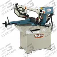BAILEIGH INDUSTRIAL Band Saw: 10 1/4 in x 4 5/16 in, 66 to 280 SFPM, 0° to 60°, 1 Phase, 110V AC (MPN BS-250M). Key specifications — attr313020: 1; attr313018: 0° to 60°; attr313016: 10-1/4 in x 4-5/16 in; attr313017: 66 to 280 SFPM; attr325084: BAILEIGH INDUSTRIAL.