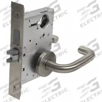 CORBIN RUSSWIN Door Lockset: Privacy Lever Locksets, Stainless Steel, ADA Compliant (MPN ML2030 LWA 630). Key specifications — Ligature Resistance: Not Ligature-Resistant; Brand: CORBIN RUSSWIN; Lockset Function ANSI Code: F19; Visual Indicator Message: No Message; Lockset Style: LWA Lever; ADA Compliant: Yes; Finish: Satin Stainless Steel : Steel.