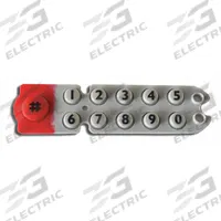 CODELOCKS Electronic Lock Keypad: Compatible with Mfr Model #: KL1006KIT-RH (MPN KM-1000-RH). Key specifications — Product Type: Electronic Lock Keypad; Manufacturer Part Number: KM-1000-RH.