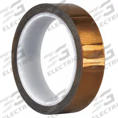 TAPECASE Film Tape: 1 in Wd, 36 yd Lg, 2.6 mil Thick, Polyimide Film, Silicone, Brown (MPN 15C558). Key specifications — Series: BL.