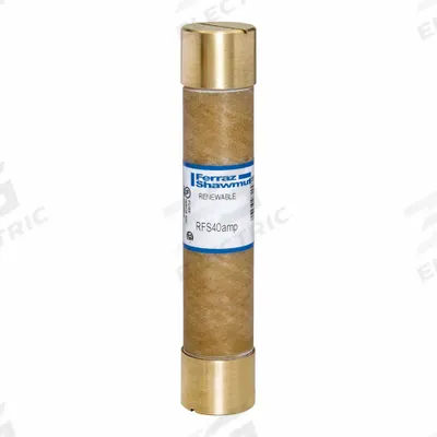 MERSEN Fuse: Class H, RFS Series, Fast-Acting, 40 A, 600 V AC - Fast-Acting Cylindrical Fuses