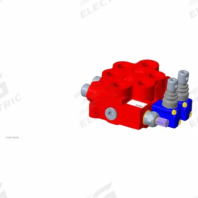 BUCHER HYDRAULICS Lever Operated Sectional Valve: Four-Way / Three Positions - Manual Spool Monoblock Valves