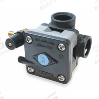 ACORN Flow Control Elbow: Air-Trol®, Noryl, 3 5/8 in Overall Wd, 2 1/2 in Overall Ht, Black (MPN 2570-105-001). Key specifications — Color: Black; Compatible Series: Air-Trol®; Includes: Metering Assembly; Product Type: Flow Control Elbow; Brand: ACORN; Material: Noryl.