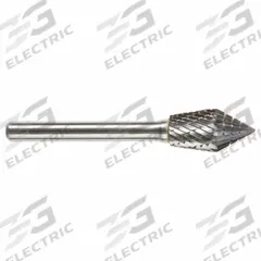 SGS PRO Carbide Bur: Cone/Inverted Cone, SJN-5CO, 1/2" x 7/8" Head, 1/4" Shank (MPN 15862). Key specifications — Trade Number: SJN-5CO; Brand: SGS PRO.
