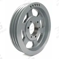 APPROVED VENDOR V-Belt Pulley: 3V1400, 3 Groove, 14 in OD, Bushed Bore, SK, For 3V/3VX Belt Section (MPN 3V1403). Key specifications — Pulley Industry Number: 3V1400; Pitch Diameter: 14 in (3V); For Belt Section (broad, with similar types): 3V or 3VX.