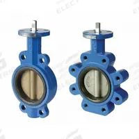 ABZ VALVES Butterfly Valves: 5 in Pipe Size, 250 psi Max. Pressure (CWP), Wafer, For Water Media (MPN 5322094920). Key specifications — Brand: ABZ VALVES; Handle Type: Bare Stem; Disc Material: Ductile Iron.
