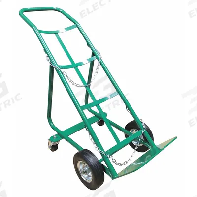 APPROVED VENDOR Cylinder Hand Truck: 800 lb, Single, 1 Cylinder - Ergonomic Tilt-Back Cylinder Hand Trucks