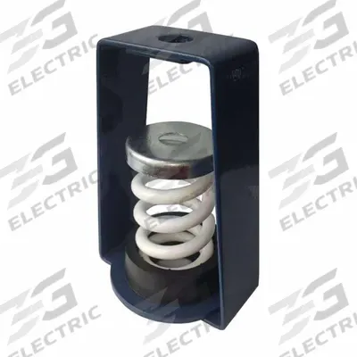 APPROVED VENDOR Hanger-Mount Vibration Isolator: Spring, 750 lb Capacity, 4 3/4 in Wd - Spring-Style Hanger-Mount Vibration Isolators