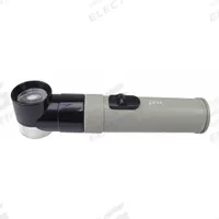 PEAK Focus Light Loupe: 10X Power, 1 in Focal Distance, 25.40 mm Lens Dia, 16D Diopter (MPN TS1966). Key specifications — attr1183318: 1 in; attr1183324: PEAK; attr1183319: 25.40 mm; attr1183320: 16D.