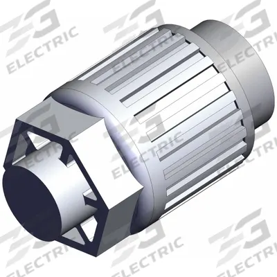 SMC Fitting: 3/8 in OD Size, Compression - PFA Compression Tube Fittings
