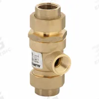 WATTS Dual Check w Atmospheric Vent: 9D, 3/4 in Pipe Size, FNPT x FNPT, 18.7 gpm Flow Rate, Brass (MPN 9D-M2-3/4"). Key specifications — Brand: WATTS; Connection Type: FNPT x FNPT.