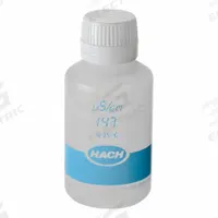 HACH Conductivity Standard Solution: 125 mL Volume, Liquid, 0.001 M (KCl)/147 µS/cm, Bottle, 1 (MPN LZW9701.99). Key specifications — Brand: HACH; Chemical Family Type: Solution; Concentration: 0.001 M (KCl); 147 µS/cm; Container Type: Bottle; Form: Liquid; Manufacturer Part Number: LZW9701.99; Product Type: Conductivity Standard Solution.