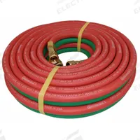 Twin Line Welding Hose: 1/4 in Hose Inside Dia., Green/Red, BB x BB, 25 ft Hose Lg (MPN TWR-04-025BB). Key specifications — Hose Color: Red; Fitting Type: BB x BB; Brand: CONTINENTAL.