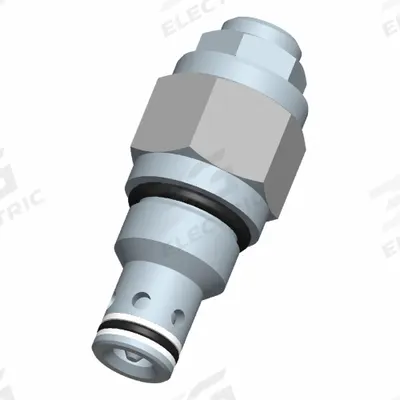 BUCHER HYDRAULICS Cartridge Valve: Screw-In, Screwdriver Adjustment, C10-20 Valve Cavity Size - Flow Control Cartridge Valves