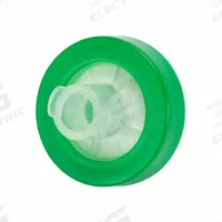 GLOBE SCIENTIFIC Syringe Filter: Non-Sterile, 0.45 um Pore Size, 100 mL Max Capacity - mL, Male (MPN SF-PVDF-H-4530). Key specifications — Housing Material: Polypropylene; Inlet Connection Gender: Female; Inlet Connection Type: Female Luer Lock; Outlet Connection Gender: Male; Brand: GLOBE SCIENTIFIC; Compatible Product Type: Male Luer Slip Outlet; Filter Material: PVDF; Outlet Connection Type: Male Luer Slip.