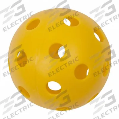 CHAMPION SPORTS Baseball Set: Yellow, 9 in Circumference - Baseball Wiffle Balls