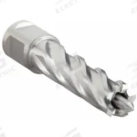 SLUGGER BY FEIN Annular Cutter: 5/8 in Cutter Dia, 2 in Max Cutting Dp, Pilot Pin Included, Bright (MPN 63134158042). Key specifications — attr253884: Yes; attr253885: Bright; attr253886: High Speed Steel; attr253887: Weldon Flat; attr253888: Fractional Inch; attr277149: SLUGGER BY FEIN.