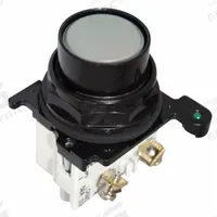 EATON Flush Push Button Operator: Non-Illuminated, Flush Profile, Metallic, 30 mm, 1NO/1NC (MPN E34PB7-1X). Key specifications — Brand: EATON; Action: Momentary; Series: E34; Push Button Material Type: Metallic.