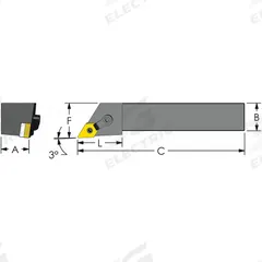 ULTRA-DEX USA Indexable Turning and Profiling Tool Holder: MDJNL 16-4D (MPN 974-000-122). Key specifications — attr257703: MDJNL 16-4D.