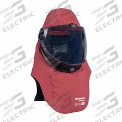 HONEYWELL SALISBURY Arc Flash Hood: 4 PPE CAT, 40 cal/sq cm ATPV, GlenRaven Aramid ( 5 oz/sq yd ) (MPN LFH40PRG-C-PP). Key specifications — Size: Universal; Garment Material: GlenRaven Aramid; Includes: Front Brim Hard Hat; Brand: HONEYWELL SALISBURY; Hood Window Type: Face Shield Fitted; Ventilated: Yes; Ventilation Type: Vent; Window Material: Polyphenyl Ether.