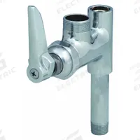 T&S BRASS Spout: Brass, Chrome, 9.73 gpm Flow Rate, Swivel Spout, 2 5/16 in Spout Reach, NPT (MPN B-0155-LN). Key specifications — Brand: T&S BRASS; Color/Finish: Chrome.