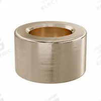 Sleeve Bearing: Bronze, SAE 841, 6 mm Bore, 10 mm OD, 6 mm Lg, 49,938 lb/sq in-fpm Max PV, 10 PK (MPN AAM0610-06B). Key specifications — System of Measurement: Metric; Material Grade: SAE 841; Brand: OILITE.