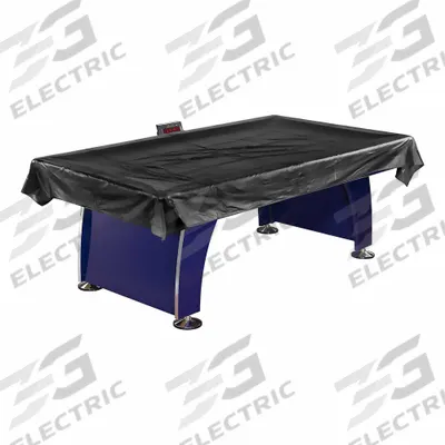 HATHAWAY Air Hockey Table Cover: 108 in Overall Lg, 55 in Overall Wd, Black (MPN BG1039) - Air Hockey Table Covers