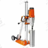 HUSQVARNA Core Drill Rig: 115V AC, 10 in Capacity (Concrete), Variable Speed, 2.9 hp, 20 A (MPN DMS 240). Key specifications — attr1256763: HUSQVARNA; attr1256718: Vacuum Plate.