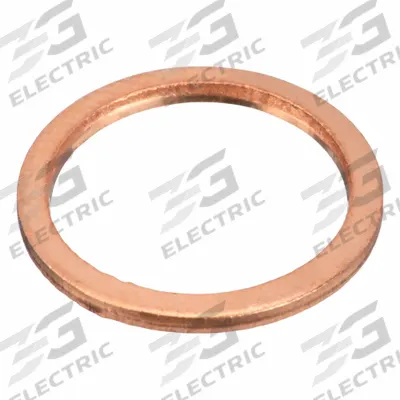 APPROVED VENDOR Sealing Washer: M14 Screw Sz, Copper, Copper Seal, 14 mm Inside Dia, 18 mm Outside Dia - Single-Piece Sealing Washers