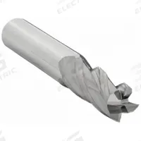 APPROVED VENDOR Square End Mill: Carbide, 4 Flute, 11 mm Mill Dia, 25 mm LOC, 76 mm OAL (MPN 206-001410)