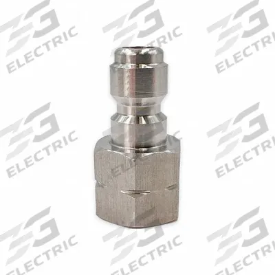 AR NORTH AMERICA Quick-Connect Plug: 1/4 in (F)NPT, 1/4" (M)QC Plug (MPN AL-PLUG1/4BSS) - Pipe, Hose, Tube and Fittings
