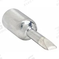 WELLER Soldering Tip: PL Series, Chisel, 3.3 mm W, 16.76 mm Lg (MPN PL113). Key specifications — Compatible Handpiece Manufacturer Model Number: 7400; Manufacturer Part Number: PL113; Brand: WELLER.