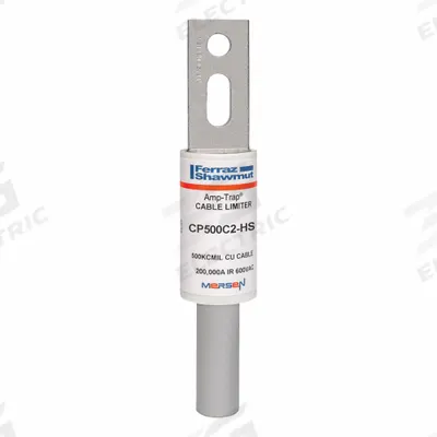 MERSEN Cable Limiter: 500 kcmil, Copper Conductors, 600 V AC - Cable-to-Bolt Limiter Fuses