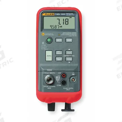 FLUKE Handheld Pressure Calibrator: Fluke-718Ex-300, Included, -12 psi – 300 psi - Standard Handheld Pressure Calibrators