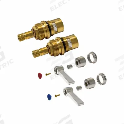 ADVANCE TABCO Cartridge: For Advance Tabco Series, Use with Hot/Cold Water, Brass - Disc Faucet Cartridges