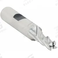 YG-1 Square End Mill: High Speed Steel, 4 Flute, 1/4" Mill Dia, 5/8" LOC, 2-7/16" OAL (MPN 04047)