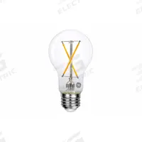 GE LAMPS Compact LED Bulb: Medium Screw (E26), LED, (A) Classic, A19, 4.5 W Watt, 2700K, Clear (MPN LED5DFA19/927/E-C). Key specifications — attr233510: A19; attr233525: 120V AC; attr233549: Clear; attr518949: 2700K; attr239859: GE LAMPS.