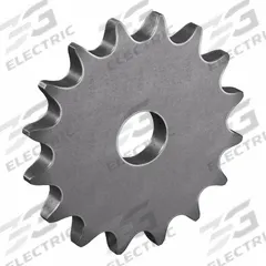 TRITAN Roller Chain Sprocket: No Hub, For Single Strands, 40, 16 Teeth, 2.563 in Pitch Dia, Steel (MPN 40A16H X 5/8). Key specifications — attr85387: TRITAN.