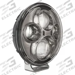 J.W. SPEAKER Vehicle Work Light: Round, Trapezoid, LED, Pedestal, DT04-2P Connector, Surface Mount (MPN TS4000). Key specifications — Housing Color: Black; Brand: J.W. SPEAKER; Electrical Connection: DT04-2P Connector; Installation Type: Removable.