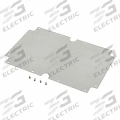 HAMMOND Inner Panel: Back Panel Panel, 11.2 in Overall Ht, 7.28 in Overall Wd, Steel, Galvanized (MPN 1554XPL). Key specifications — Panel Style: Back Panel; Brand: HAMMOND; Finish: Galvanized; Manufacturer Part Number: 1554XPL; Material: Steel.