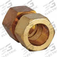 APPROVED VENDOR Compression Fitting Coupling: 1/4 in OD x 1/4 in Pipe Fitting Size, Brass (MPN 700066-0404). Key specifications — Brand: APPROVED VENDOR.