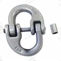 CROSBY Connecting Link: 100 Grade, 1/4 in Trade Size, 9/32 in Compatible Chain Trade Size, ASTM A952 (MPN 1015104). Key specifications — attr994697: CROSBY; attr994690: Oblong.