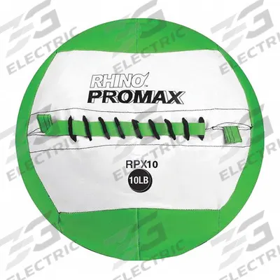 CHAMPION SPORTS Medicine Ball: 14 in Overall Dia, Green - Slam Balls
